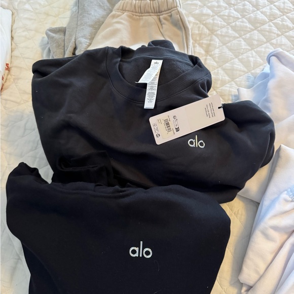 ALO Yoga  Black and Gray Sweatpants and sweatshirts - Picture 3 of 3